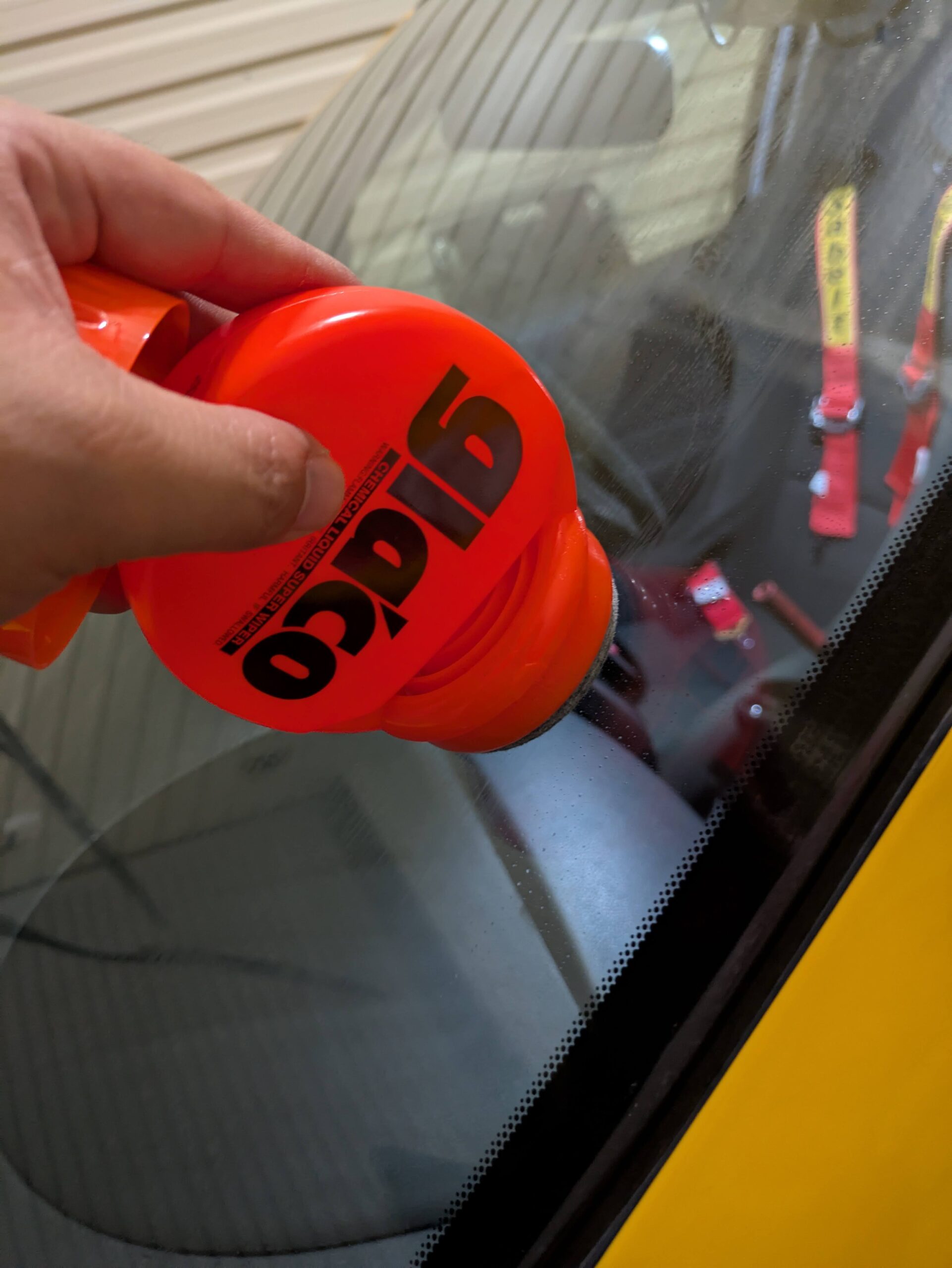 ガラスコートもちゃんとやっているようですね。