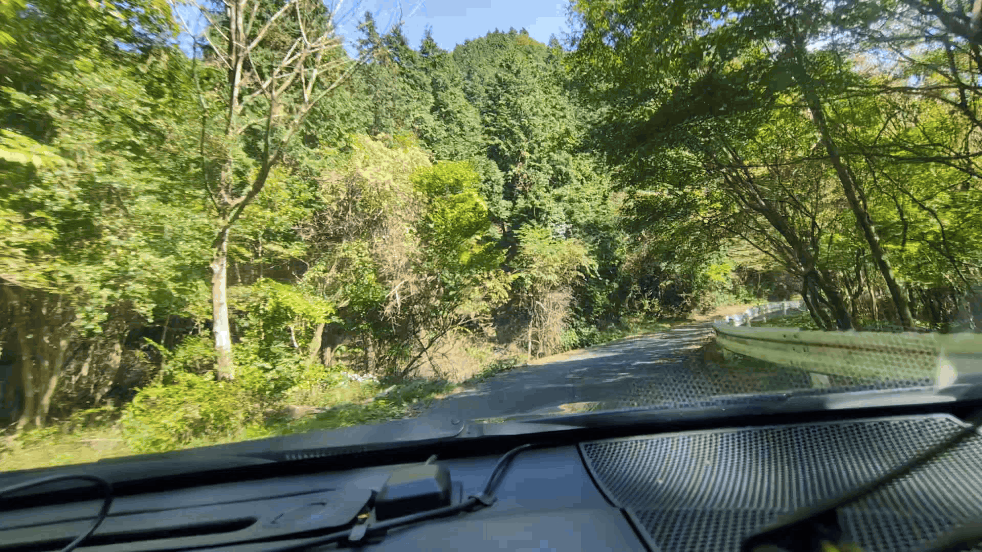 コースを視察すると昔を思い出しますね