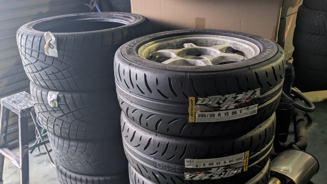 新品のタイヤ！